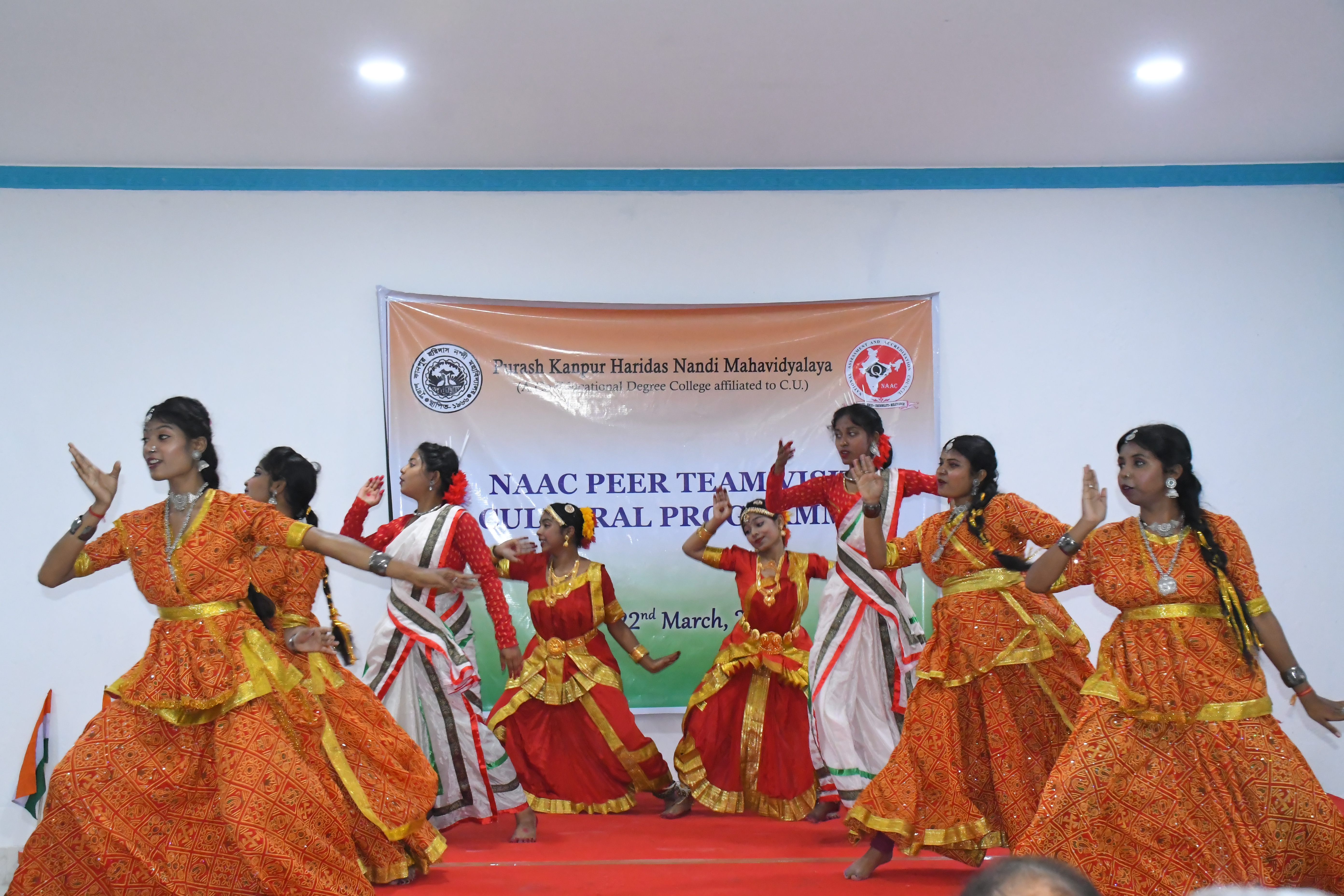 NAAC Peer Team Visit Cultural Performance