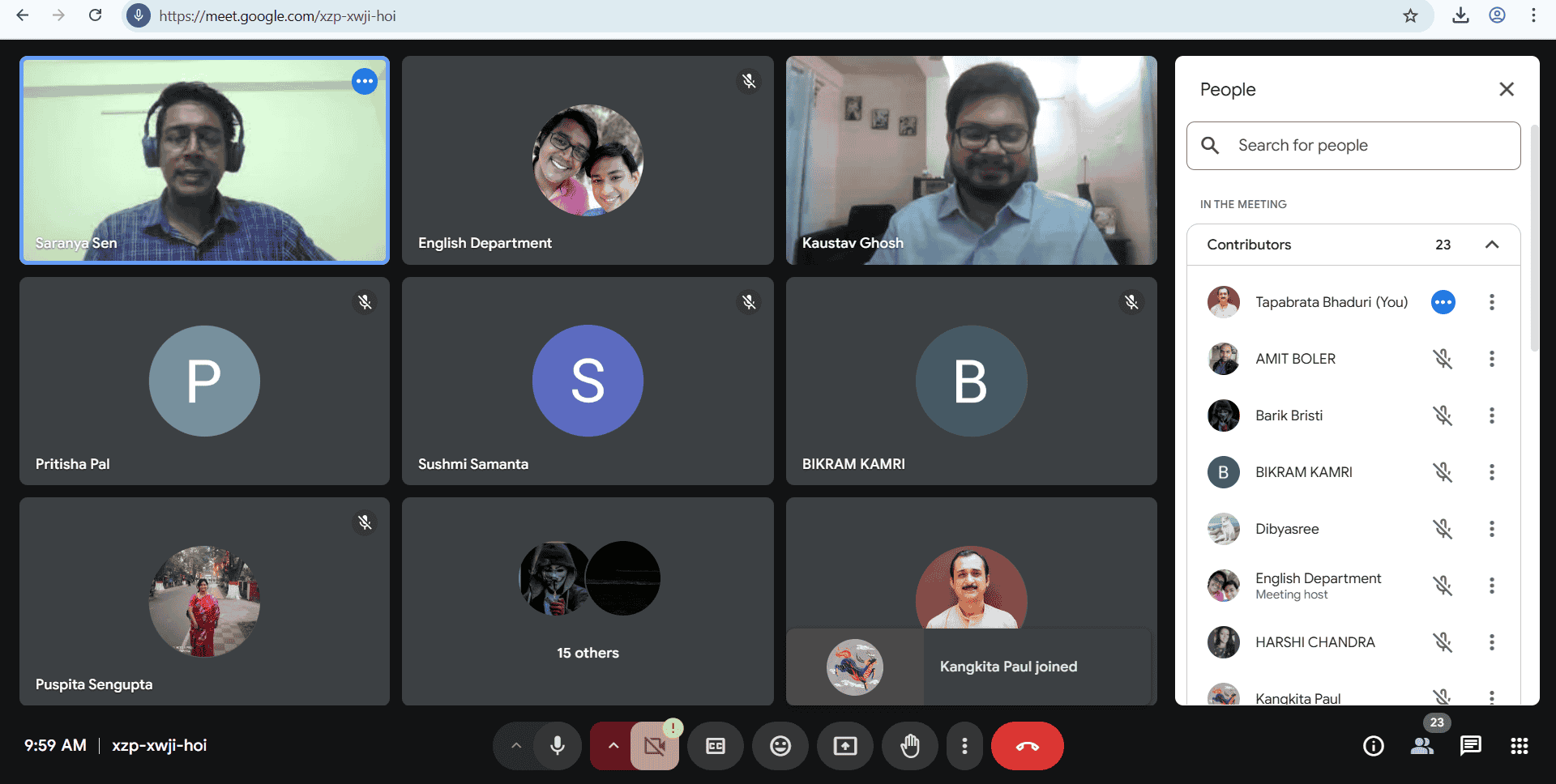 Session with Publishing Industry Expert by Academic Council and English Department